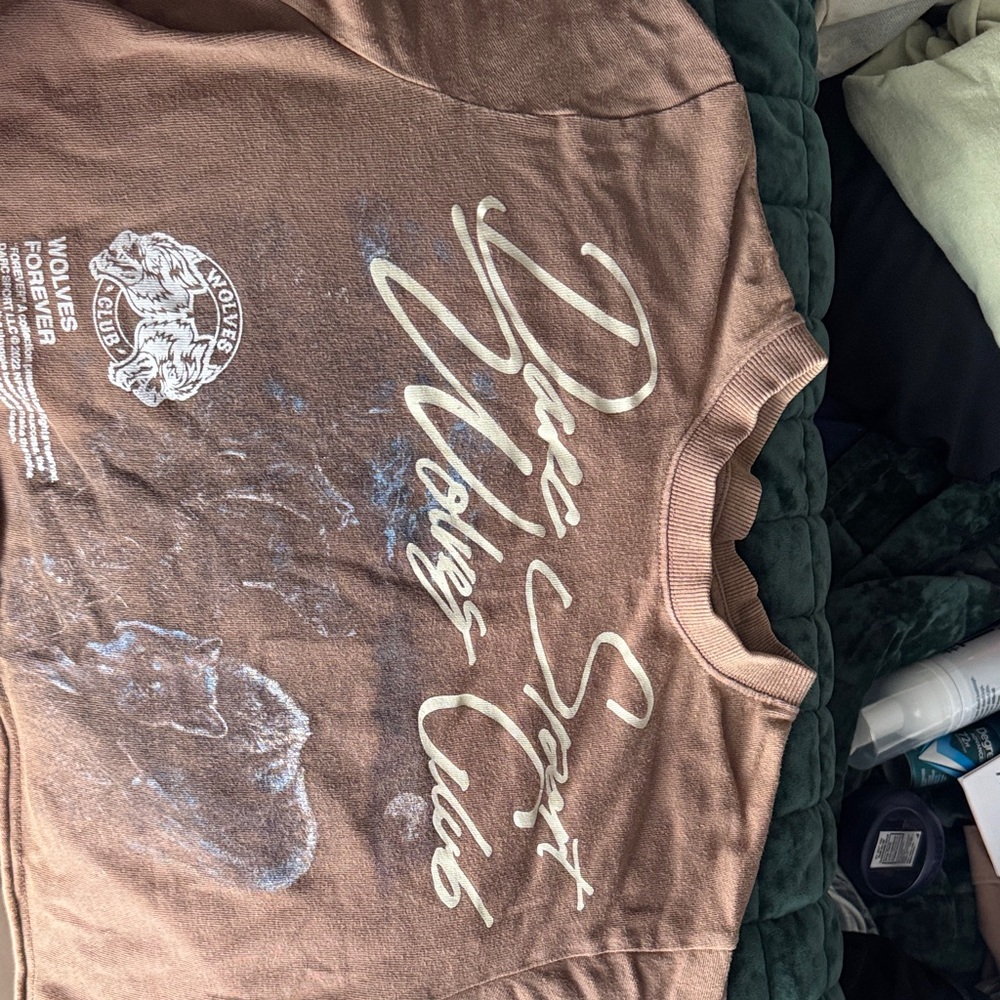 Darc Sport Brown Crop Top